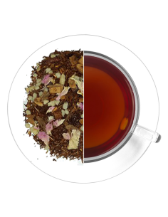 ROOIBOS DE KALDI Rooibos, manzana, rosas, almendra,naranja, canela,...