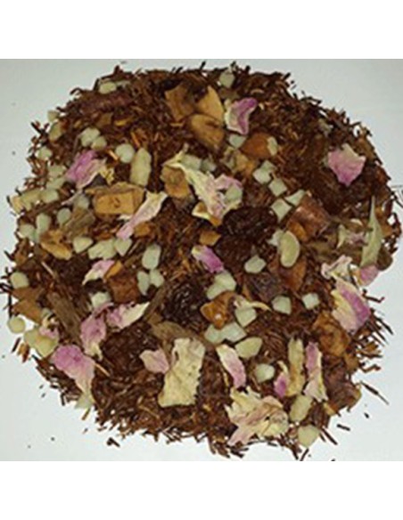 ROOIBOS DE KALDI Rooibos, manzana, rosas, almendra,naranja, canela,...