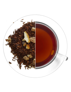 ROOIBOS JENGIBRE-NARANJA Rooibos, jengibre, cáscaras de naranja, ca...