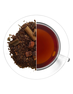 ROOIBOS CREMA DE CANELA Rooibos, manzana, chips de canela, aciano y...