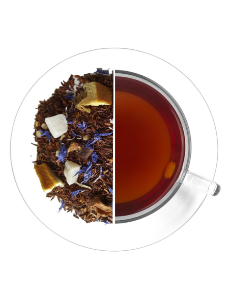 ROOIBOS ESPÍRITU DE ÁFRICA Rooibos, avellana, canela, chips de coco...