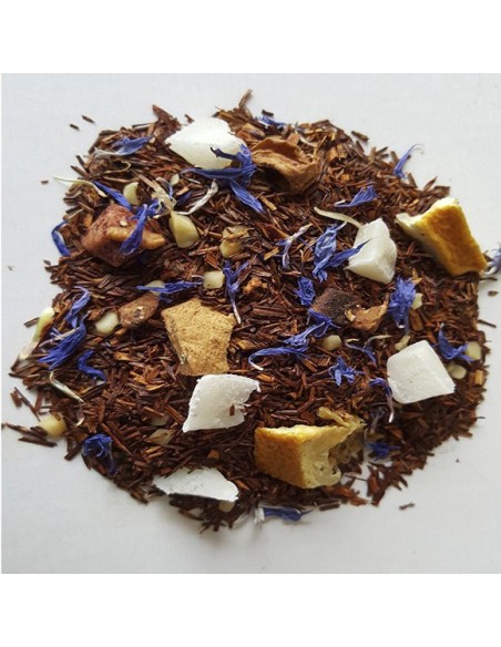 ROOIBOS ESPÍRITU DE ÁFRICA Rooibos, avellana, canela, chips de coco...