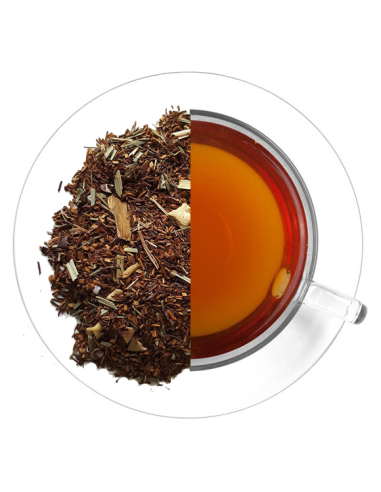 ROOIBOS TIRAMISÚ LIMÓN Rooibos, cacao, chips de chocolate, canela, ...