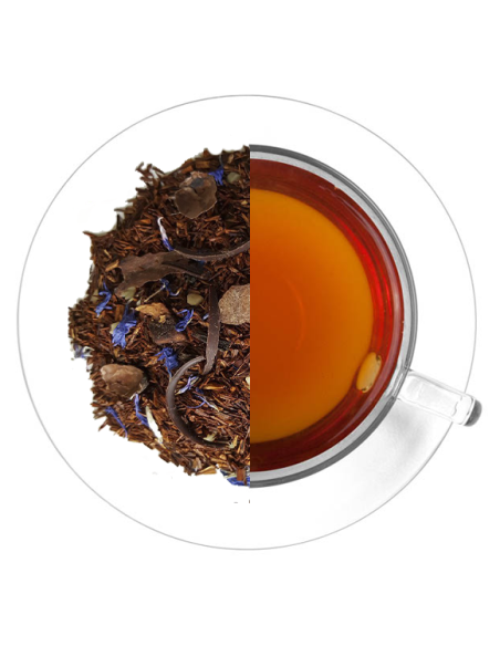 ROOIBOS RECUERDOS DEL MAYAN Rooibos, chocolate, yogur granulado, me...