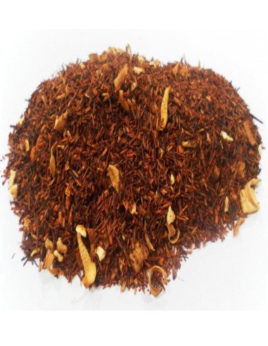 ROOIBOS NARANJA Rooibos, cáscaras de naranja, aciano y aroma natural.