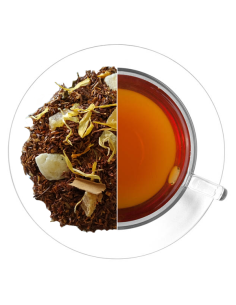 ROOIBOS MANGO MARACUYÁ Rooibo, trozos de mango, maracuyá, caléndula...