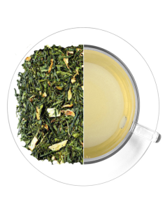 Prueba el delicioso y saludable té verde Wild Grey - Una mezcla de té verde, bergamota, limón y jengibre.