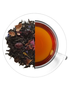 Té negro de 4 frutos rojos de alta calidad