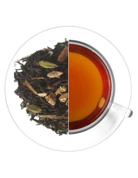 TÉ NEGRO CHAI Té negro, pimienta, canela, cardamomo, jengibre, clav...