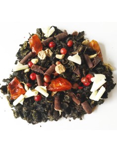 Té Oolong Chocolate Caliente: Fusión Única de Sabores Indulgentes y Picantes. 2