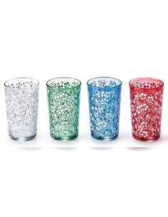 VASOS ZULEIKA Vaso de té Suleika, surtido de 4 motivos en caja rega...