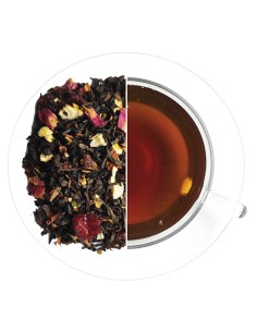 Descubre el encanto del té rojo Taj Mahal con canela, naranja, arándanos y rosas: Una experiencia de sabores exóticos.