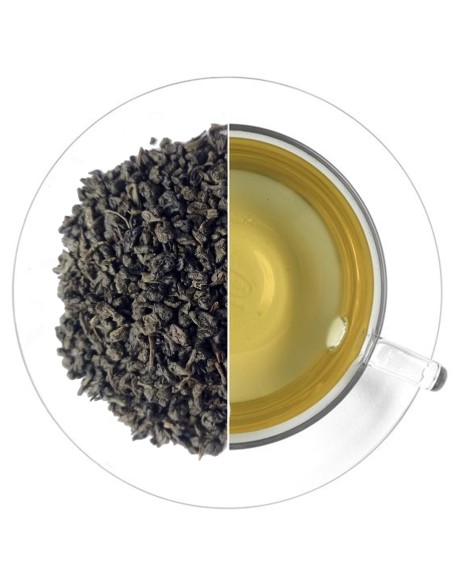 Gunpowder Templo del Cielo: el té verde chino de sabor fuerte y beneficios antioxidantes.