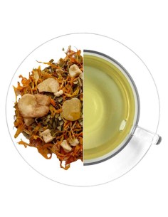 MEZCLA DE MATE MANGO  El aroma de esta vivaz y afrutada mezcla de f...