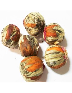 FLOR DE TÉ - BOLAS DE TÉ (VARIADAS) Bolas de té hechas a mano. Tamb...