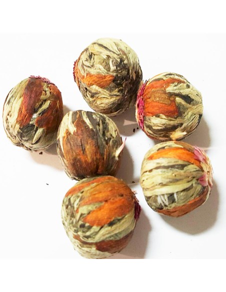 FLOR DE TÉ - BOLAS DE TÉ (VARIADAS) Bolas de té hechas a mano. Tamb...