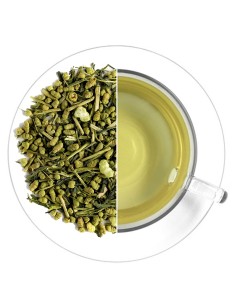 Té Verde Genmaicha | Infusión Japonesa de Sencha con Arroz Integral Tostado.