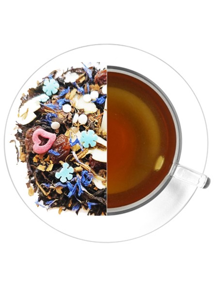 Té Negro Navideño con Pasas, Almendras y Especias.