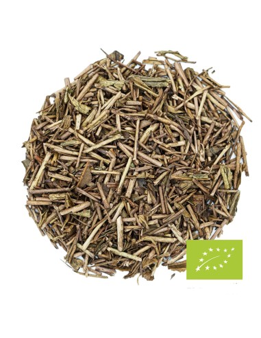 Descubre el exquisito sabor del Té Japonés Kukicha Premium Bio tostado: Una delicia orgánica para tu bienestar.