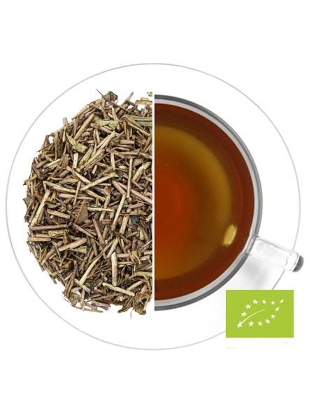 Descubre el exquisito sabor del Té Japonés Kukicha Premium Bio tostado: Una delicia orgánica para tu bienestar.