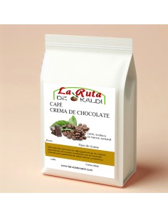 Disfruta de un café diferente! Esta exquisita mezcla 100% arábica combina el expresivo aroma del café y del chocolate para crear