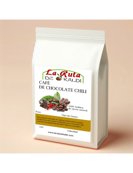 "Café aromatizado de chocolate y chile: una experiencia única de sabor