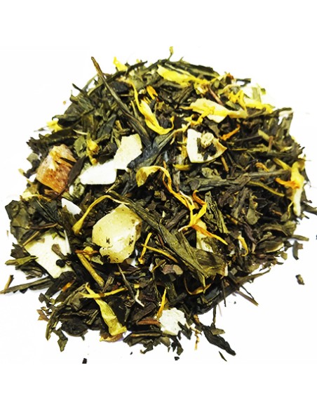 Té verde Piña Colada - Deliciosa infusión tropical con beneficios para la salud