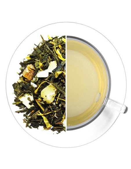 Té verde Piña Colada - Deliciosa infusión tropical con beneficios para la salud