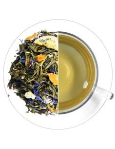 Disfruta del sabor afrutado y suave de nuestro té verde de naranja y plátano.