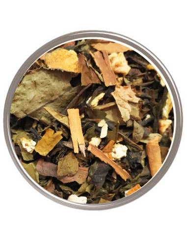 Té Blanco con Naranja, Piña y Canela | Mezcla Refrescante y Aromática