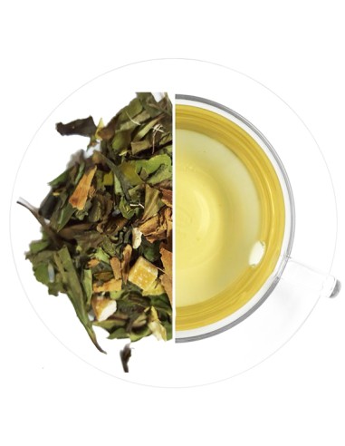 Té Blanco con Naranja, Piña y Canela | Mezcla Refrescante y Aromática