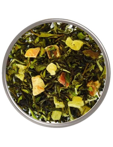 Té Blanco con Piña y Papaya | Infusión Tropical, Suave y Antioxidante