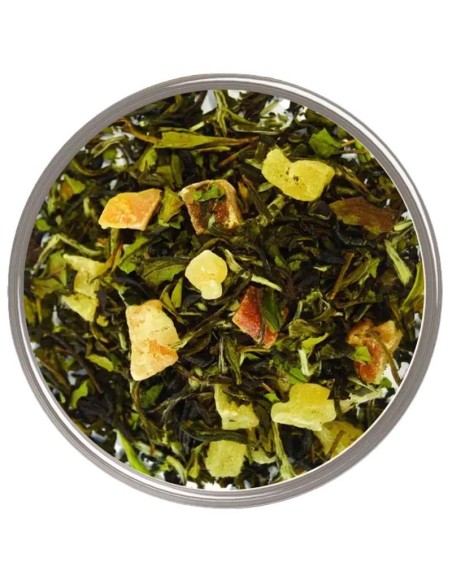Té Blanco con Piña y Papaya | Infusión Tropical, Suave y Antioxidante