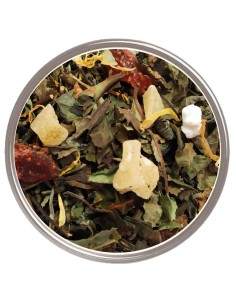 Té blanco 8 delicias: Una mezcla exquisita de tés y frutas para una experiencia única en sabor. 2