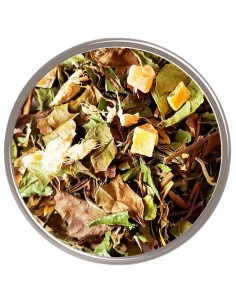 Té Blanco Dragón Fung | Mezcla Exótica con Mango, Jengibre y Flores 2