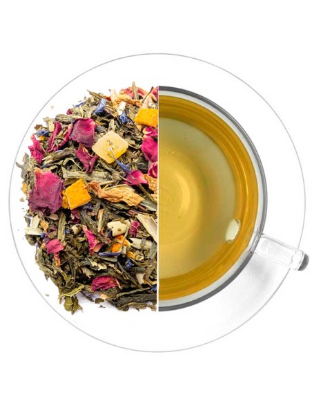 Té verde jardin de primavera: una combinación deliciosa y saludable.