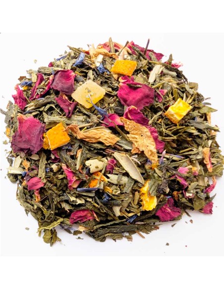 Té verde jardin de primavera: una combinación deliciosa y saludable.