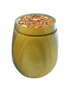Disfruta de un sabor tropical con nuestra infusión de mate con frutas y hierbas - Papaya, piña, citronela, coco y limón 2