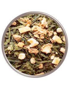 Compra y experimenta la deliciosa fusión del té verde jengibre y naranja: Una bebida saludable para energizar tu día 2