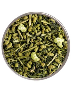 Té Verde Genmaicha | Infusión Japonesa de Sencha con Arroz Integral Tostado. 2
