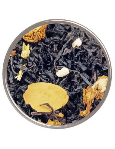 Té negro con almendras, miel y gordolobo | Infusión gourmet