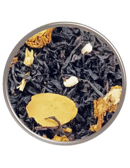 Té negro con almendras, miel y gordolobo | Infusión gourmet