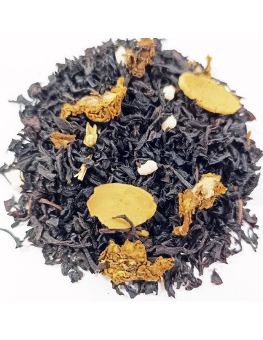 Té negro con almendras, miel y gordolobo | Infusión gourmet