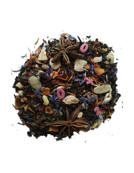 Té Negro con Especias y Frutas | Blend Aromático Premium.