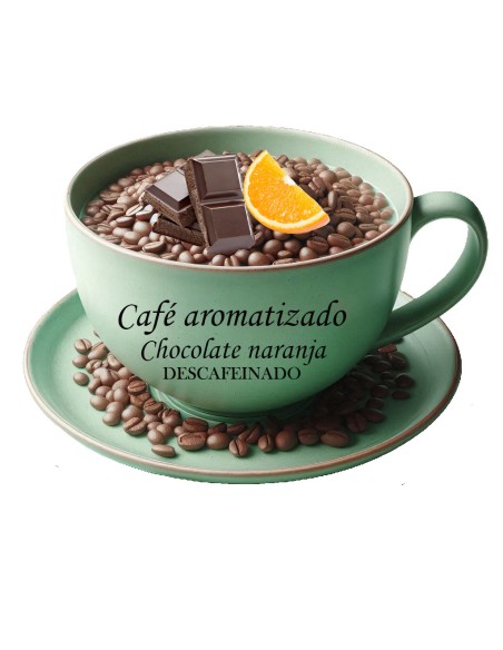 CAFÉ CHOCOLATE NARANJA (DESCAFEINADO)