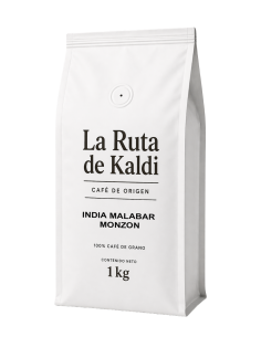 CAFE INDIA MALABAR AA El café indio se cultiva a la sombra de grand...