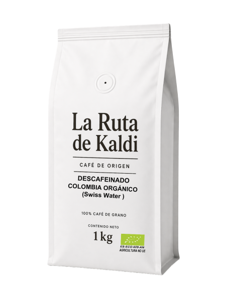 Café Descafeinado Colombia Orgánico Swiss Water | Sin Cafeína Natural